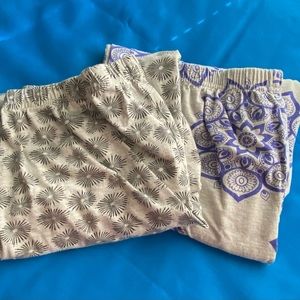 Frankie and Johnny PJs bottoms- 2 pairs